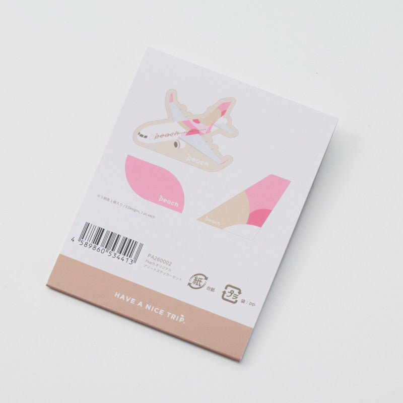 Peach Aviation Peachオリジナル アソートステッカーセット ピーチ