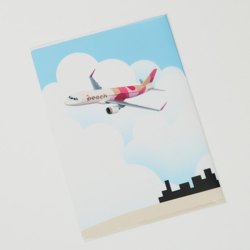 Peach Aviation NANKAI×Peach クリアファイルセット ピーチ