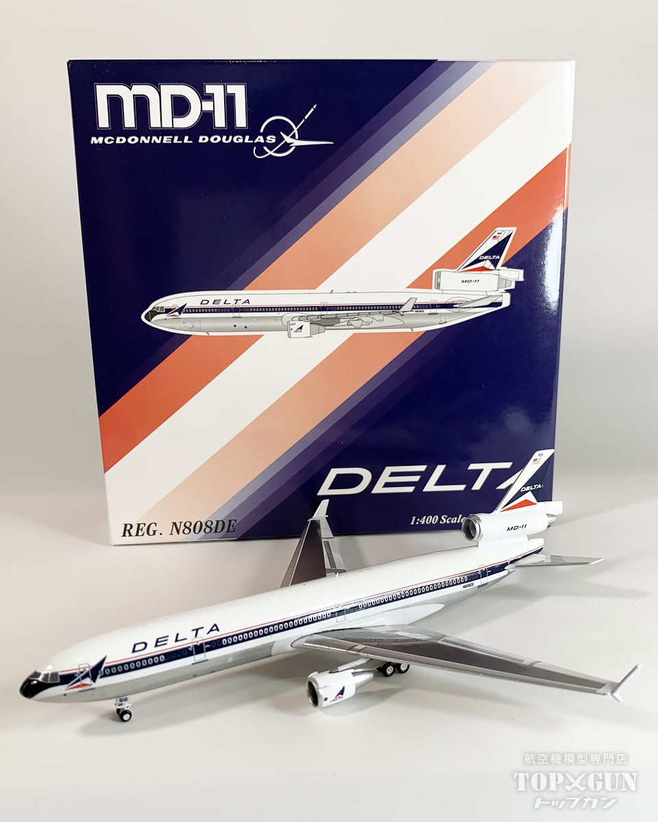 デルタ航空 MD-11 N808DE 1/400 Panda Models MD-11 デルタ航空 N808DE 1/400 [PM62428]
