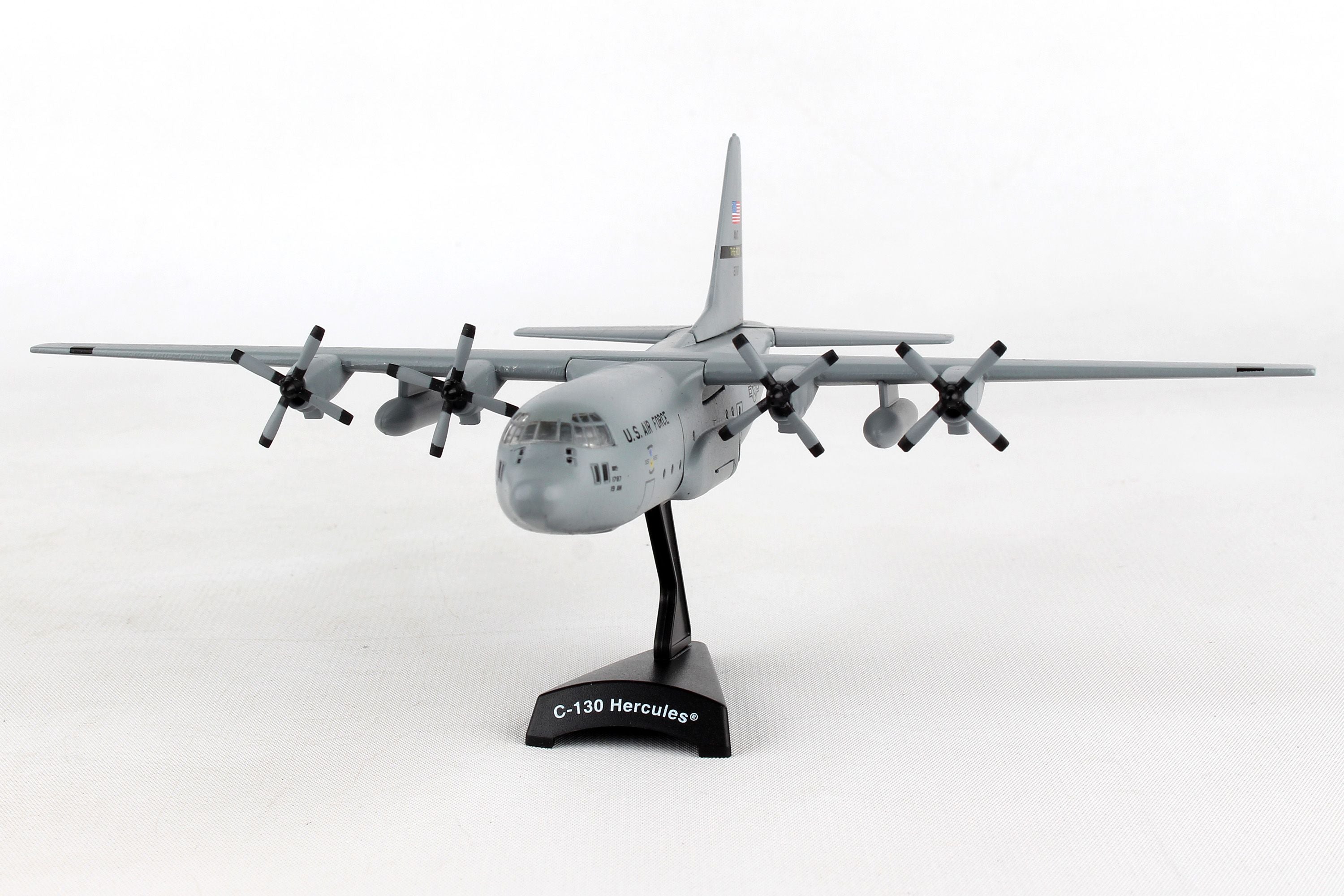 C-130E US Air Force 374th Tactical Airlift Wing Vietnam War "SPARE 617" 1972 #62-1787 1/200 *Stand display only [PS5330-3]