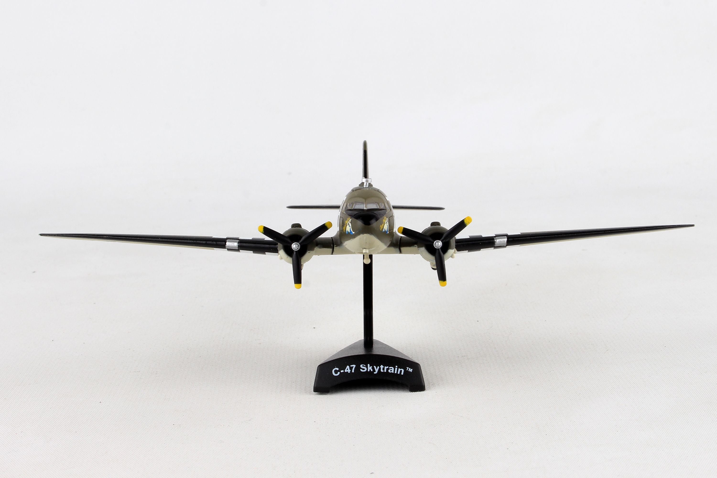 C-47 US Army Air Forces 437th Airlift Wing 84th Airlift Squadron Normandy Landings 1944 #42-100591 "TICO BELLE" 1/144 *For stand display only [PS5558-3]