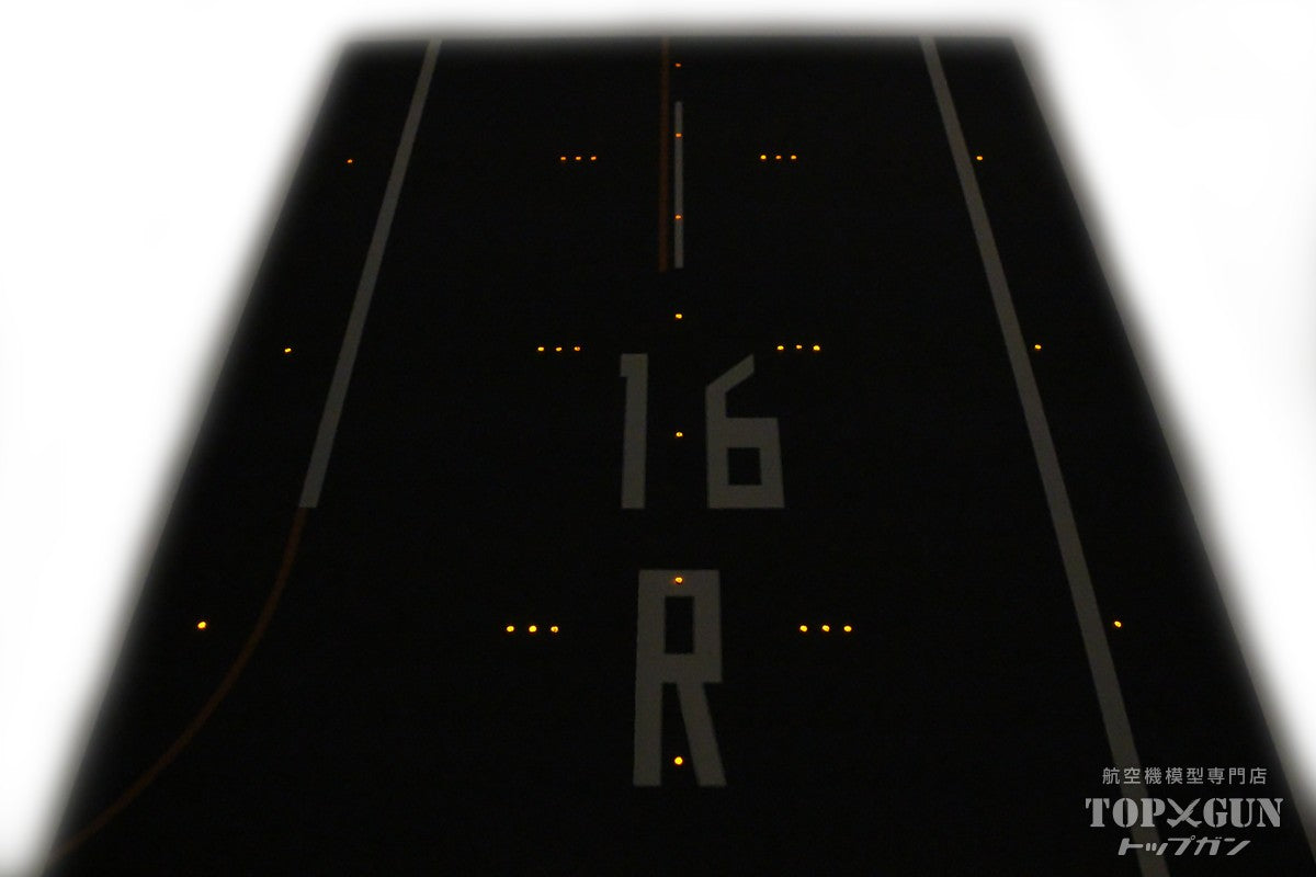 Roteiro(ロテイロ) 滑走路 成田空港再現 RWY16R(A滑走路) ジオラマ光ファイバー組込式ライトアップセット 1/400スケール用 [R2-NRT16RL]