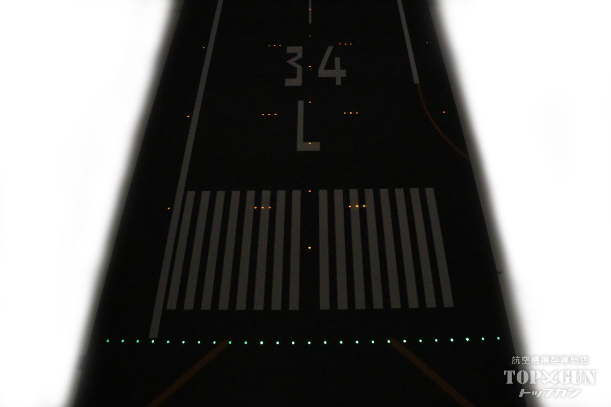 Roteiro Runway Narita Airport Runway RWY34L (Runway A) Diorama Fiber Optic Built-in Light-up Set for 1/400 Scale [R2-NRT34LL]