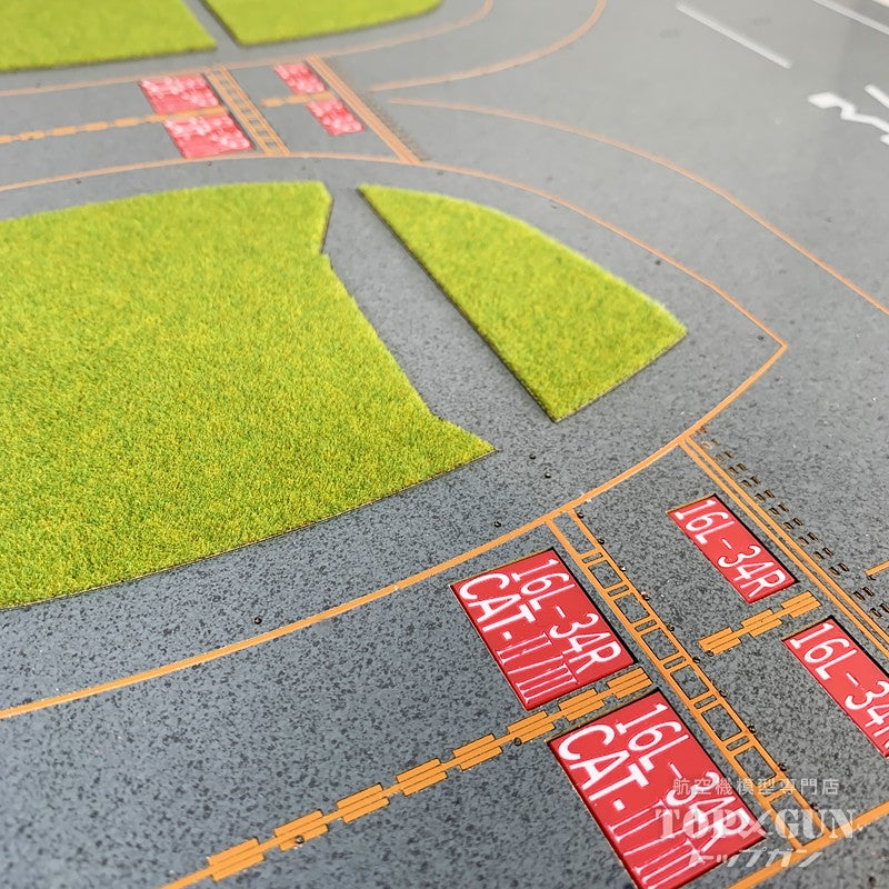 Roteiro(ロテイロ) デラックス版 羽田空港 RWY34R滑走路 LED組込式ライトアップジオラマセット 1/400スケール用 [R2DX-HND34RL]