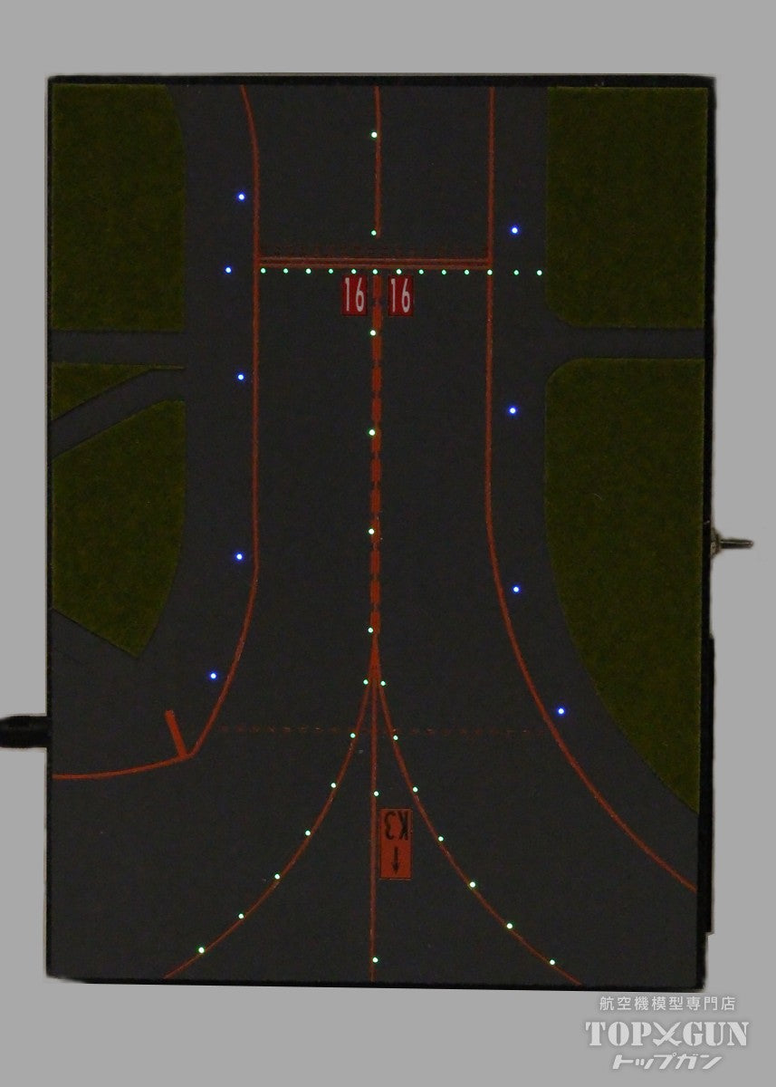 Roteiro Runway Fukuoka Airport Reproduction RWY16 RHP/Right Side Diorama Fiber Optic Built-in Light-up Set