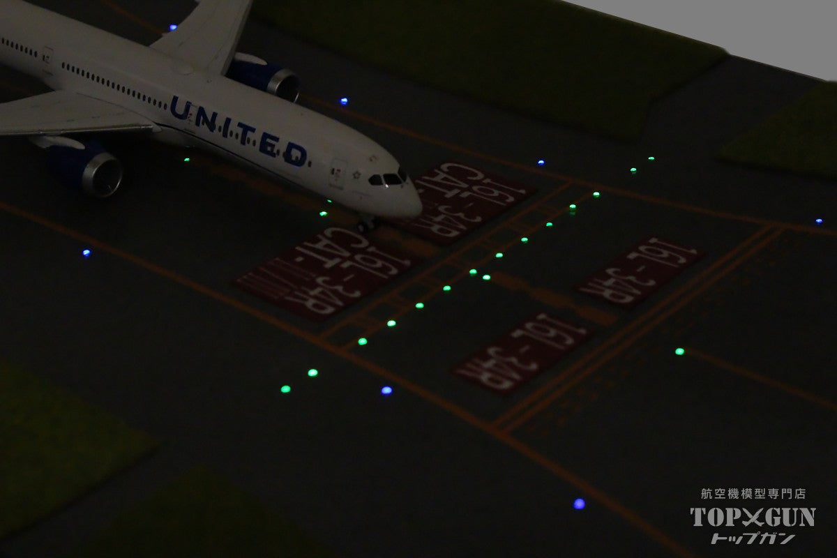 Roteiro Runway Reproduction of Haneda Airport Runway C RWY34R RHP/Right Side Diorama Fiber Optic Built-in Light-up Set