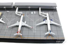 Roteiro(ロテイロ) Terminal 空港ターミナルLED組込式ライトアップジオラマセット（建物・搭乗橋・照明塔付） 4機駐機タイプ（A380非対応） 1/400スケール用 [R4-05LA]