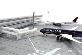 Roteiro(ロテイロ) Terminal 空港ターミナルLED組込式ライトアップジオラマセット（建物・搭乗橋・照明塔付） 4機駐機タイプ（A380非対応） 1/400スケール用 [R4-05LB]