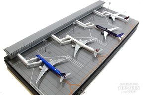 Roteiro(ロテイロ) Terminal 空港ターミナルLED組込式ライトアップジオラマセット（建物・搭乗橋・照明塔付） 4機駐機タイプ（A380非対応） 1/400スケール用 [R4-05LB]