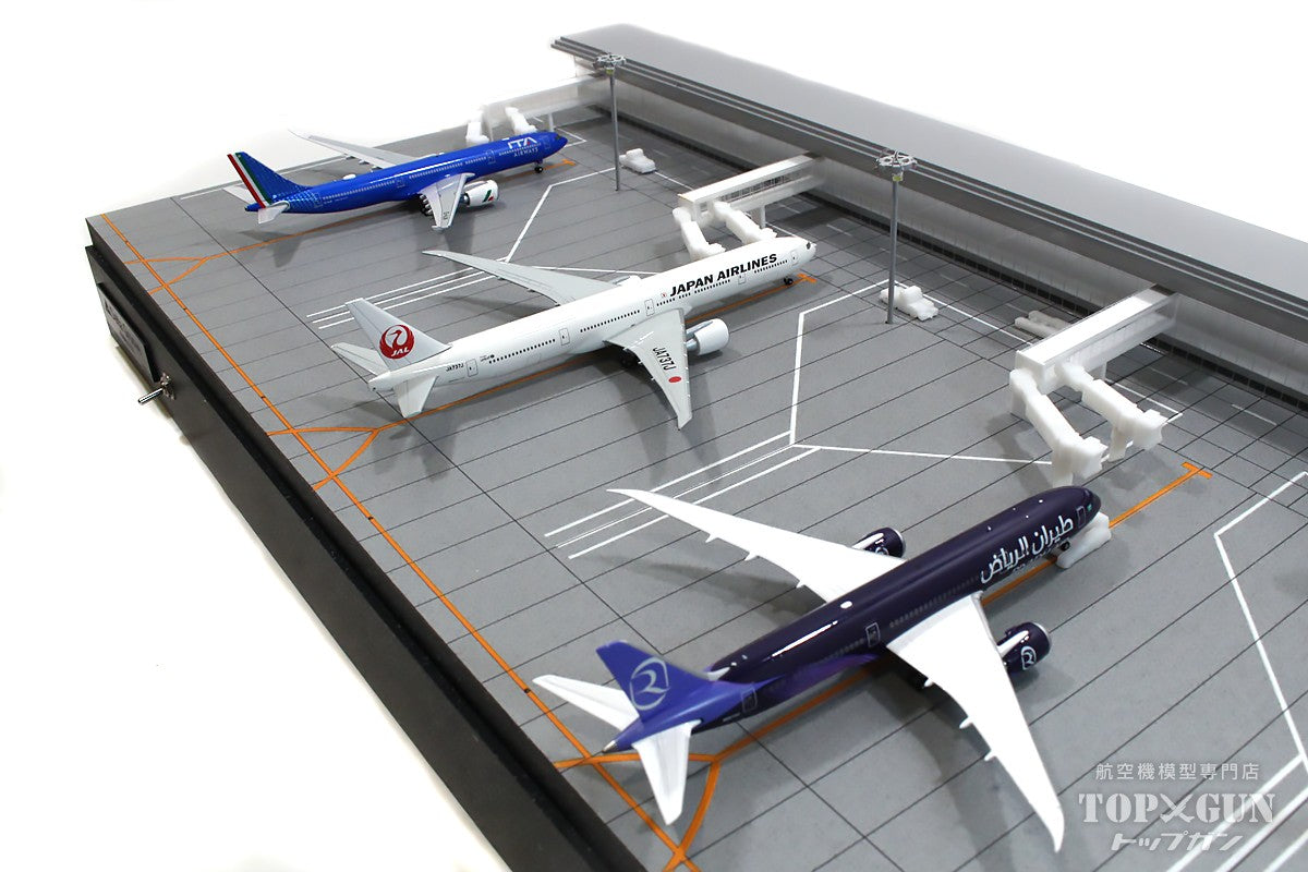 Roteiro Terminal Airport Terminal LED Built-in Light-up Diorama Set (with Buildings, Boarding Bridges, and Lighting Towers) 4 Aircraft Parking Type (Not for A380) 1/400 Scale [R4-05LB]