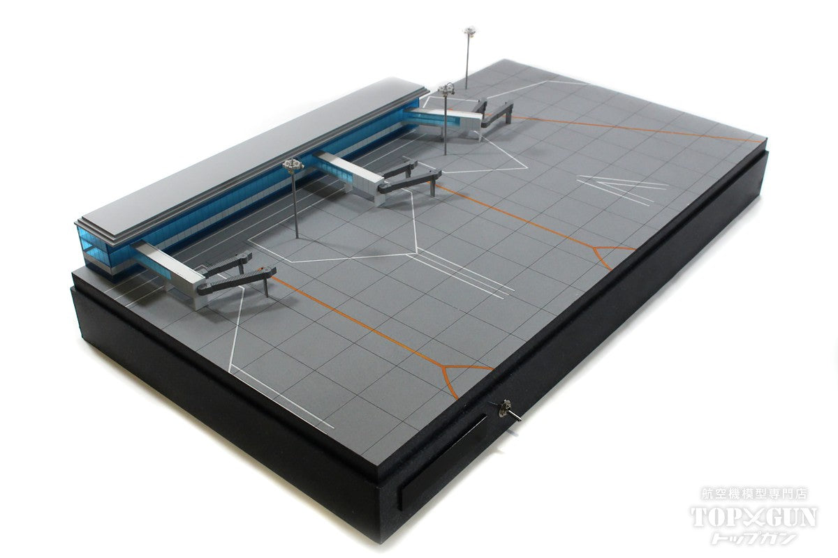 Roteiro Terminal Airport Terminal LED Built-in Light-up Diorama Set (with Buildings, Boarding Bridges, and Lighting Towers) 3 Aircraft Parking Type (Not for A380) 1/500 Scale [R4-06S]