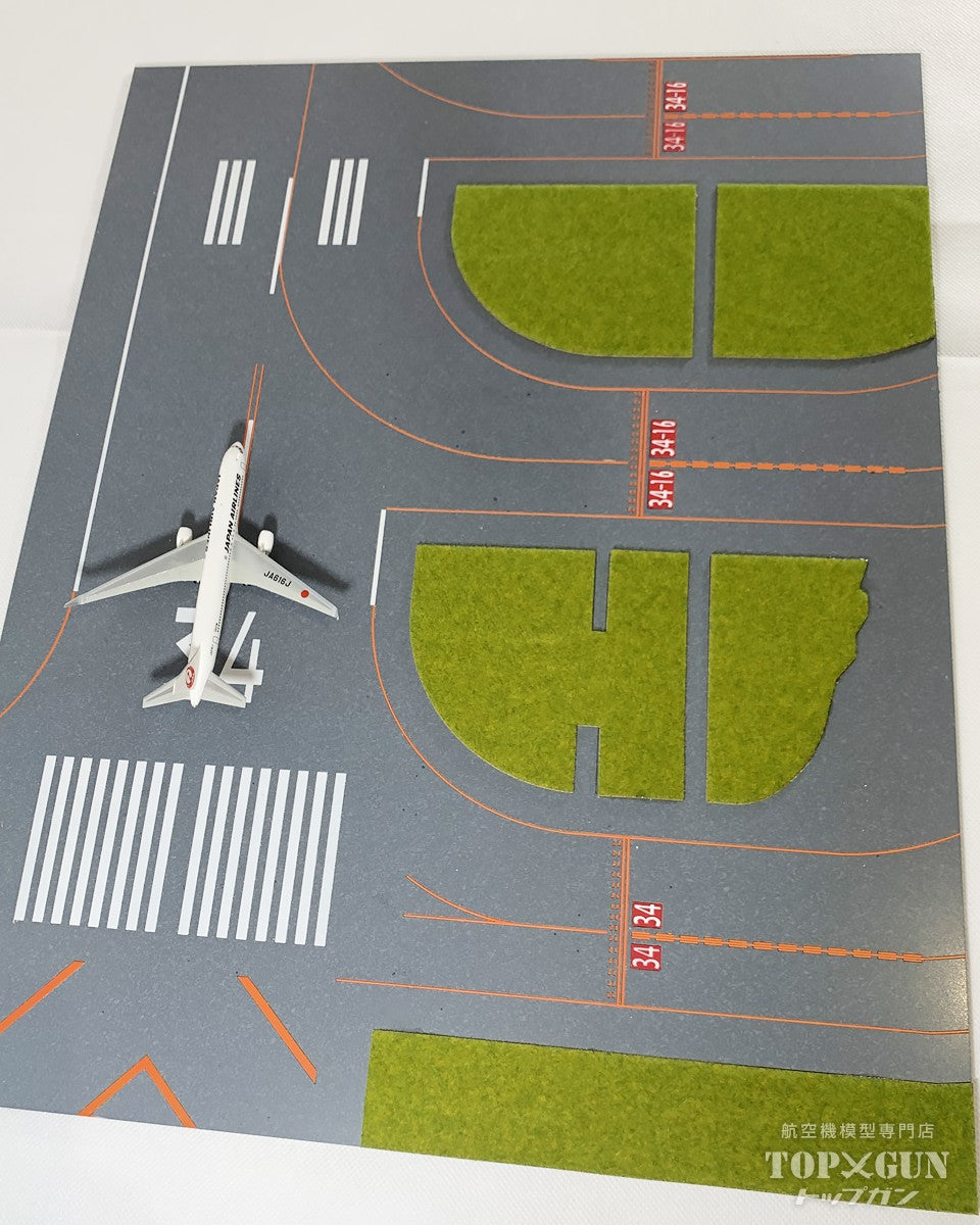 Roteiro DX Runway Fukuoka Airport Reproduction RWY34 Acrylic Runway for 1/400 Scale [RI2EX-FUK34L]