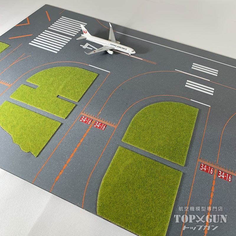 Roteiro DX Runway Fukuoka Airport Reproduction RWY34 Acrylic Runway for 1/400 Scale [RI2EX-FUK34L]