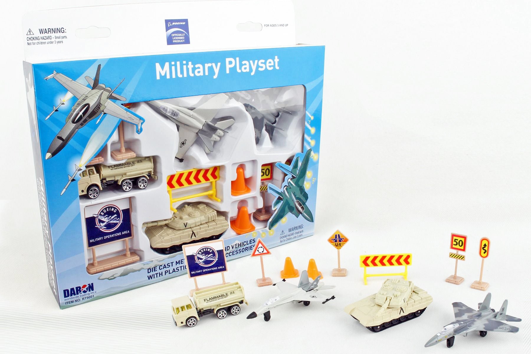 US Military Playset F-18 &amp; F-15 Non-scale [RT9001] 