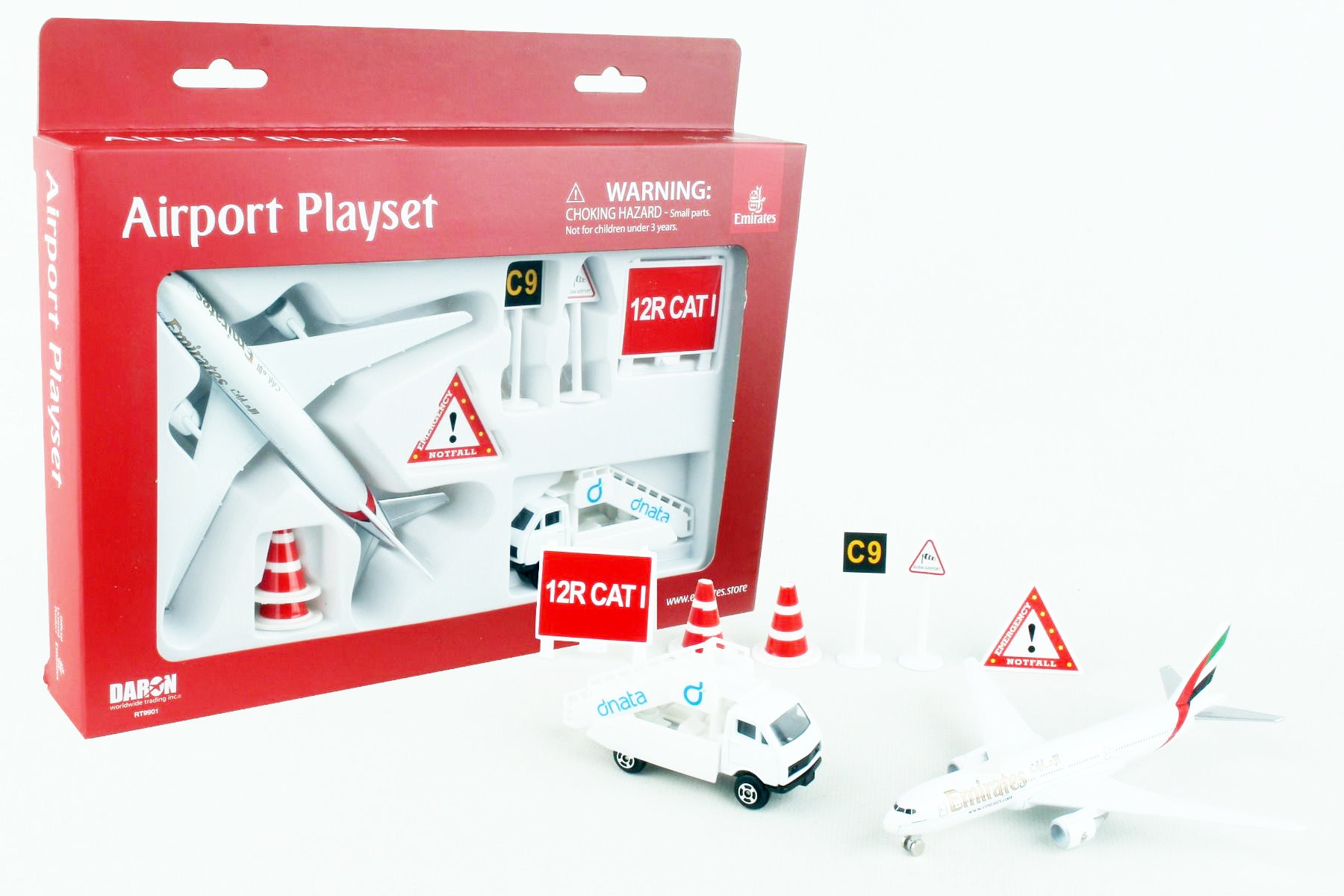 Airport Playset Emirates Airlines Boeing 777 Non-scale [RT9901] 