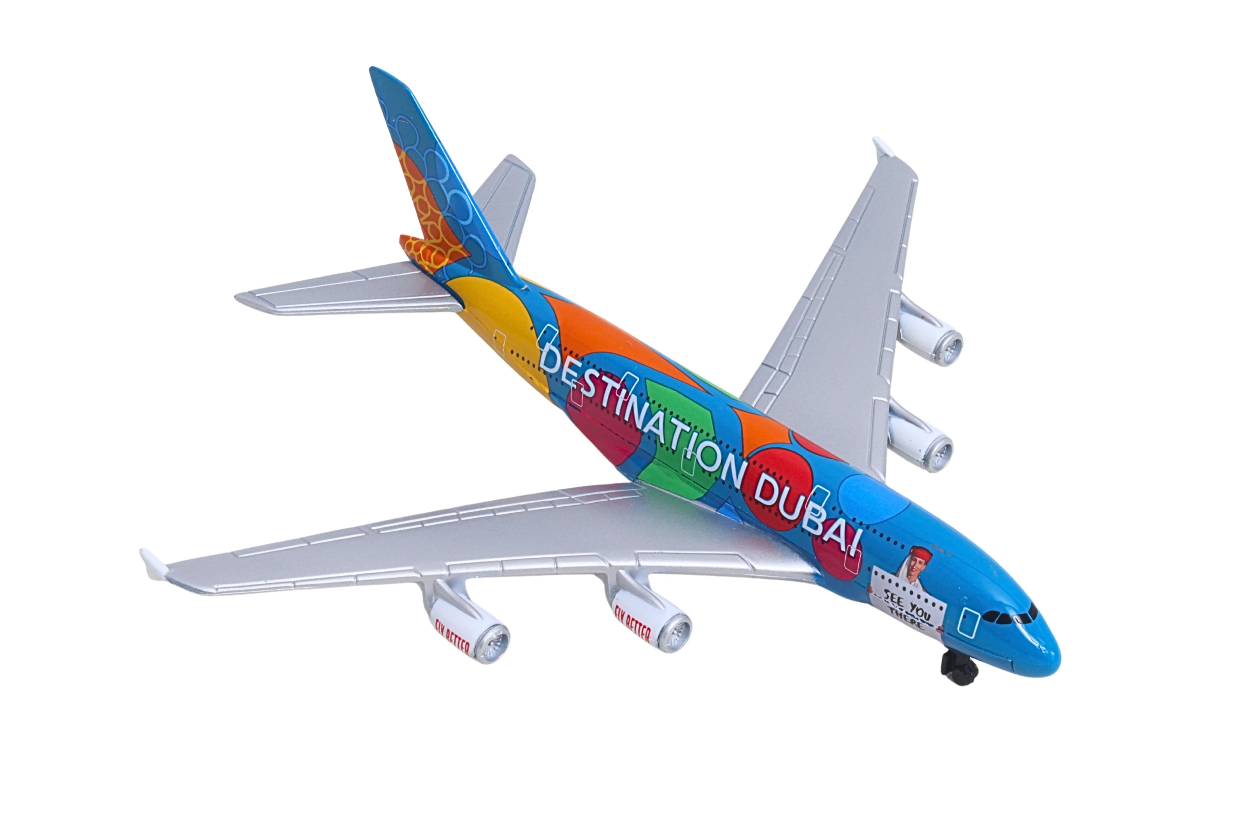 Daron A380 エミレーツ航空 シングルプレーン [RT9906]