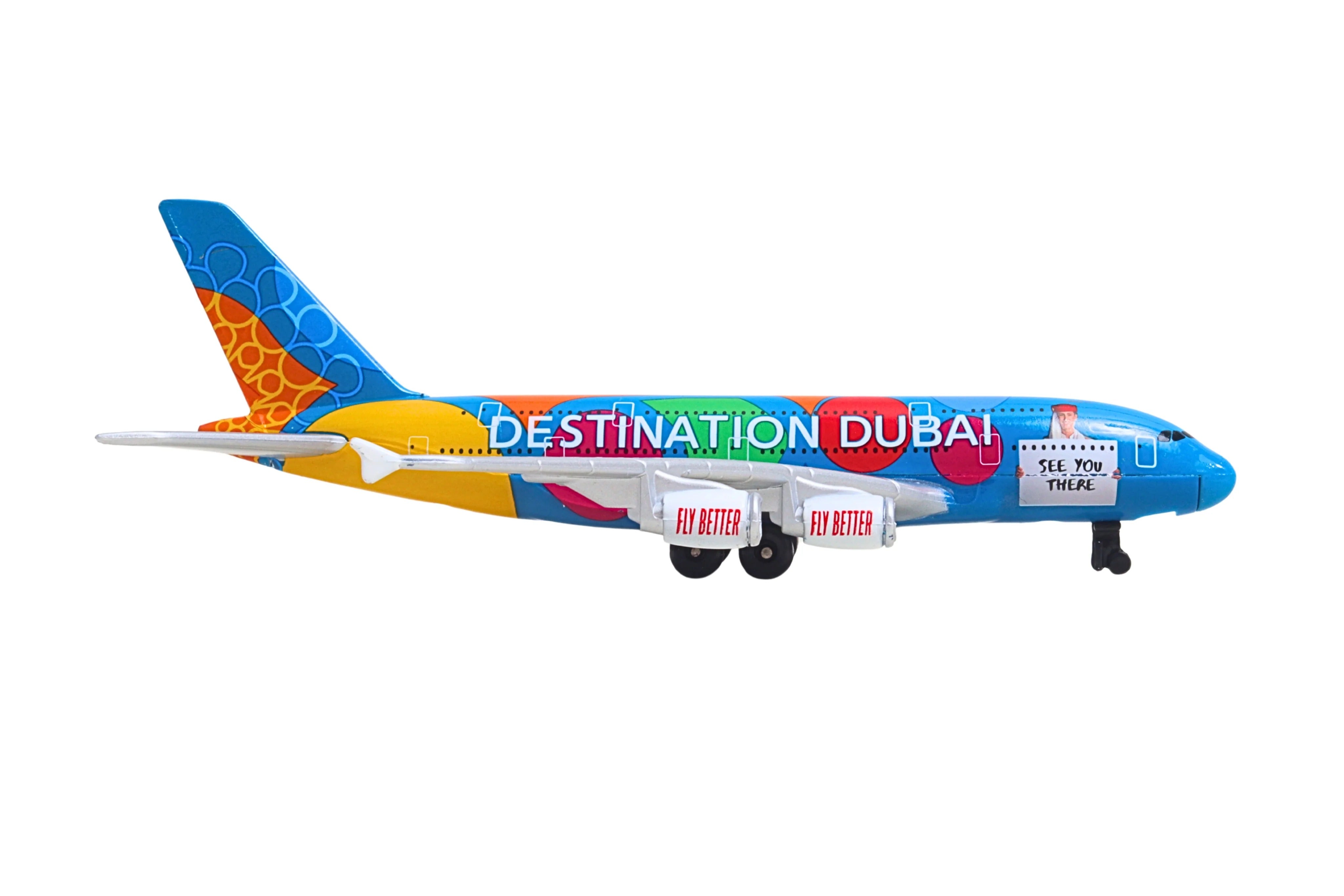 Daron A380 エミレーツ航空 シングルプレーン [RT9906]