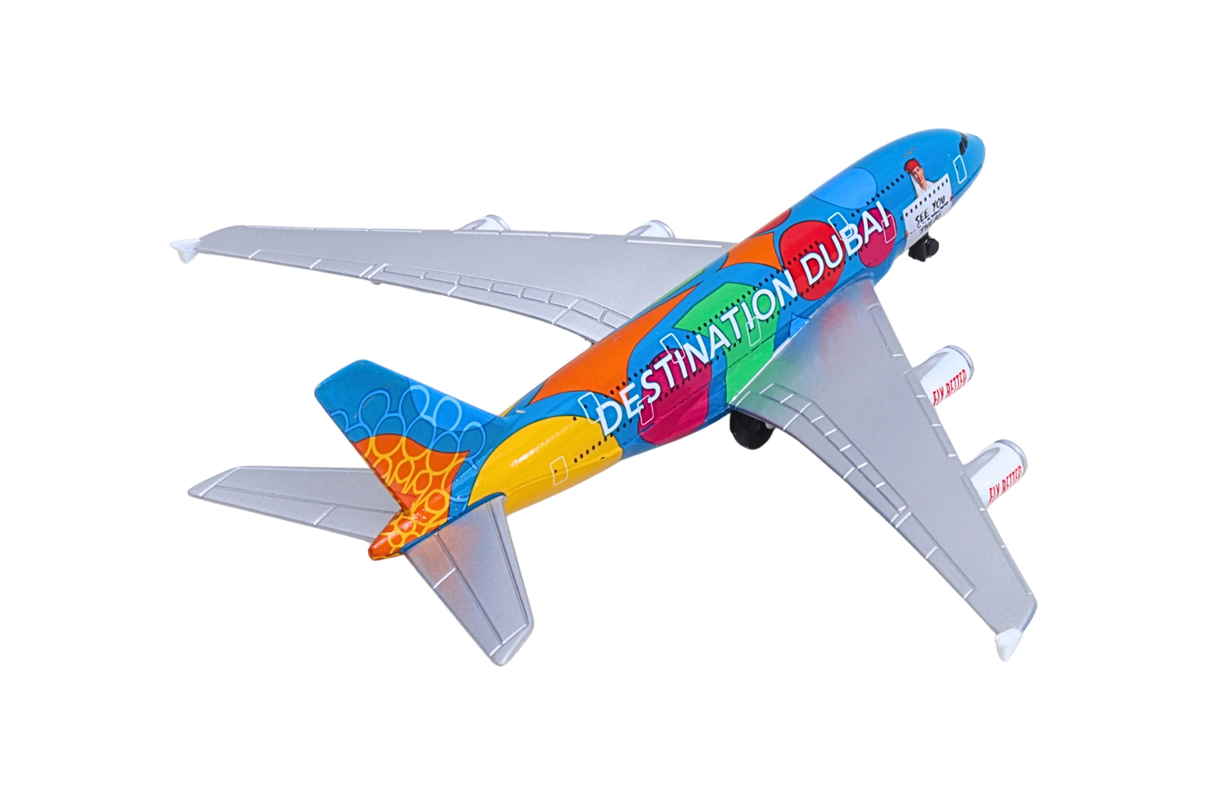Daron A380 エミレーツ航空 シングルプレーン [RT9906]