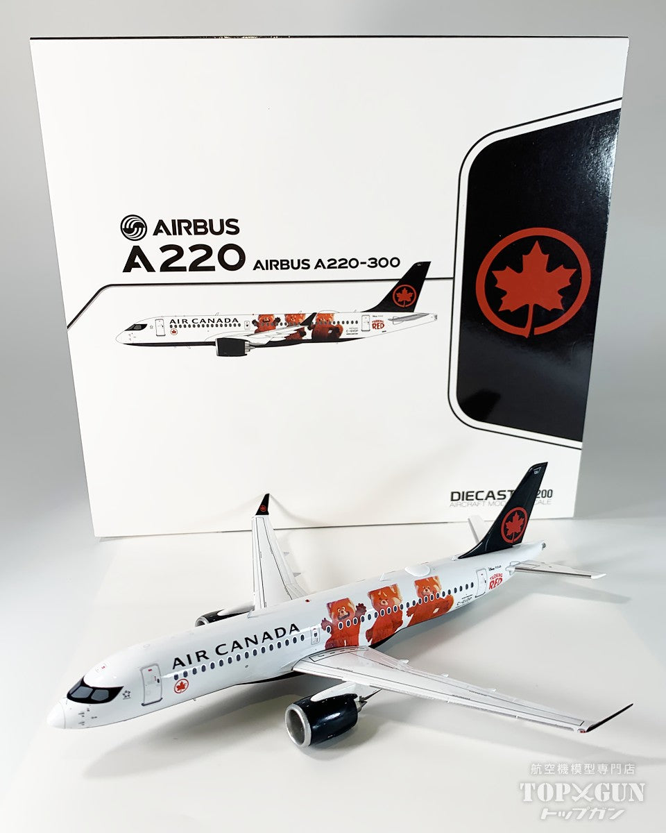 A220-300 エア カナダ 特別塗装 「チューニング・レッド」 C-GVDP 1/200 [SA2011]