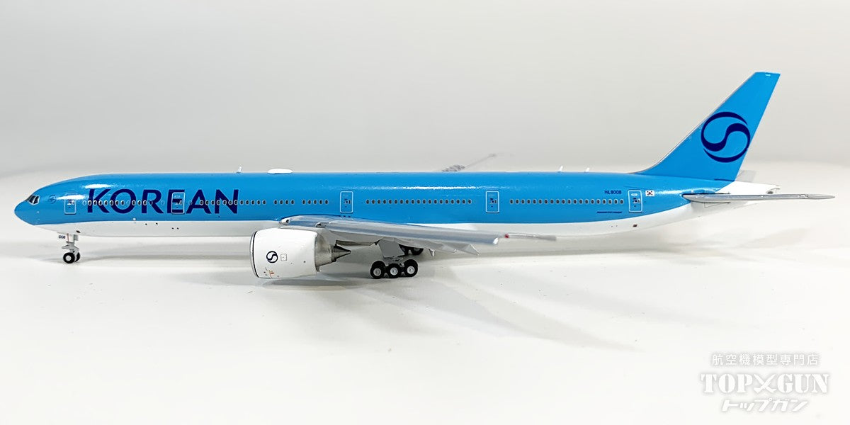 B777-300ER 大韓航空 新塗装 ※フラップダウンモデル HL8008 1/400 [SA4094A]