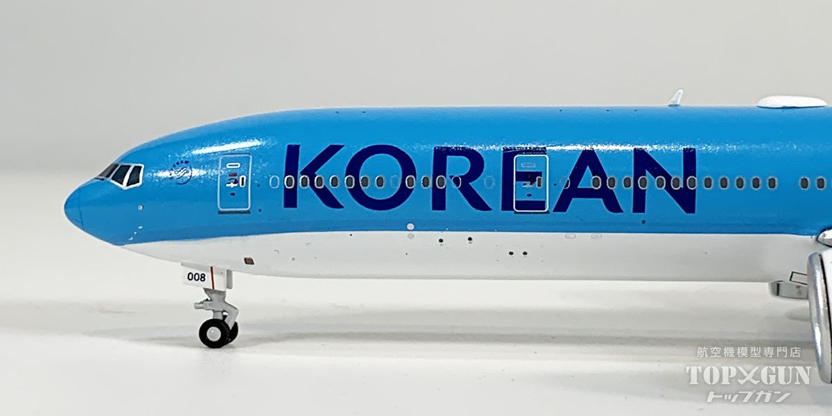 JC Wings B777-300ER 大韓航空新塗装※フラップダウンモデルHL8008 1