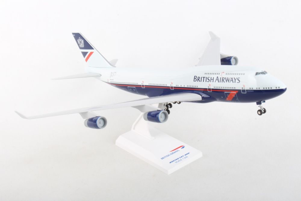 747-400 British Airways Special Paint "100th Anniversary of Commercial International Flight/Randall Reprint" 2019 G-BNLY 1/200 *Plastic/Assembly Required [SKR1030]