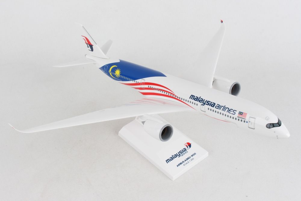 A350-900 Malaysia Airlines "60th Anniversary of Independence/Negaraku" 9M-MAC (Gearless/Stand-only model) 1/200 [SKR1073]