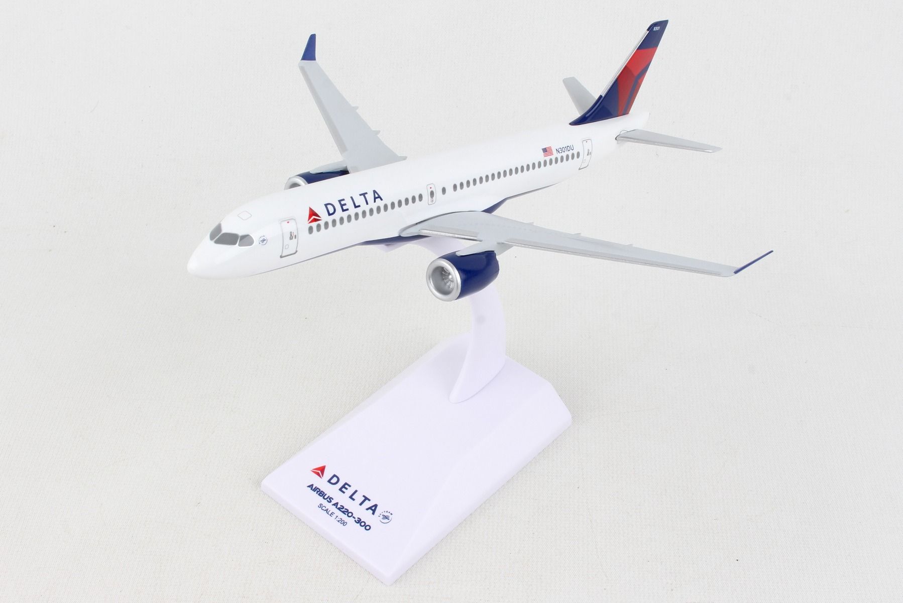 A220-300 Delta Airlines N301DU (without gear/stand included) 1/200 [SKR1091]