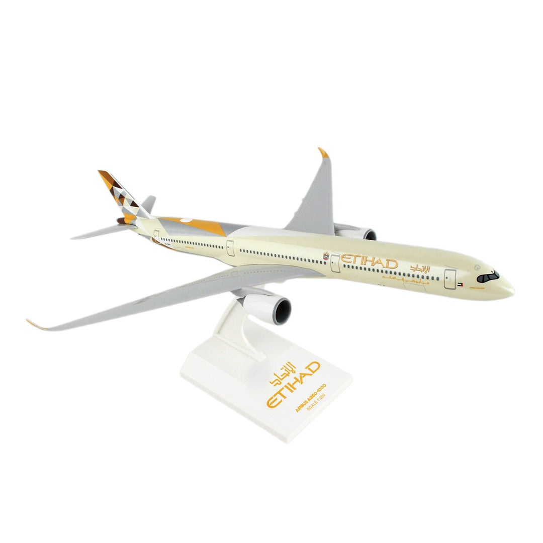 A350-1000 エティハド航空 A6-XWB (ギアなし/スタンド専用モデル) 1/200[SKR1111]