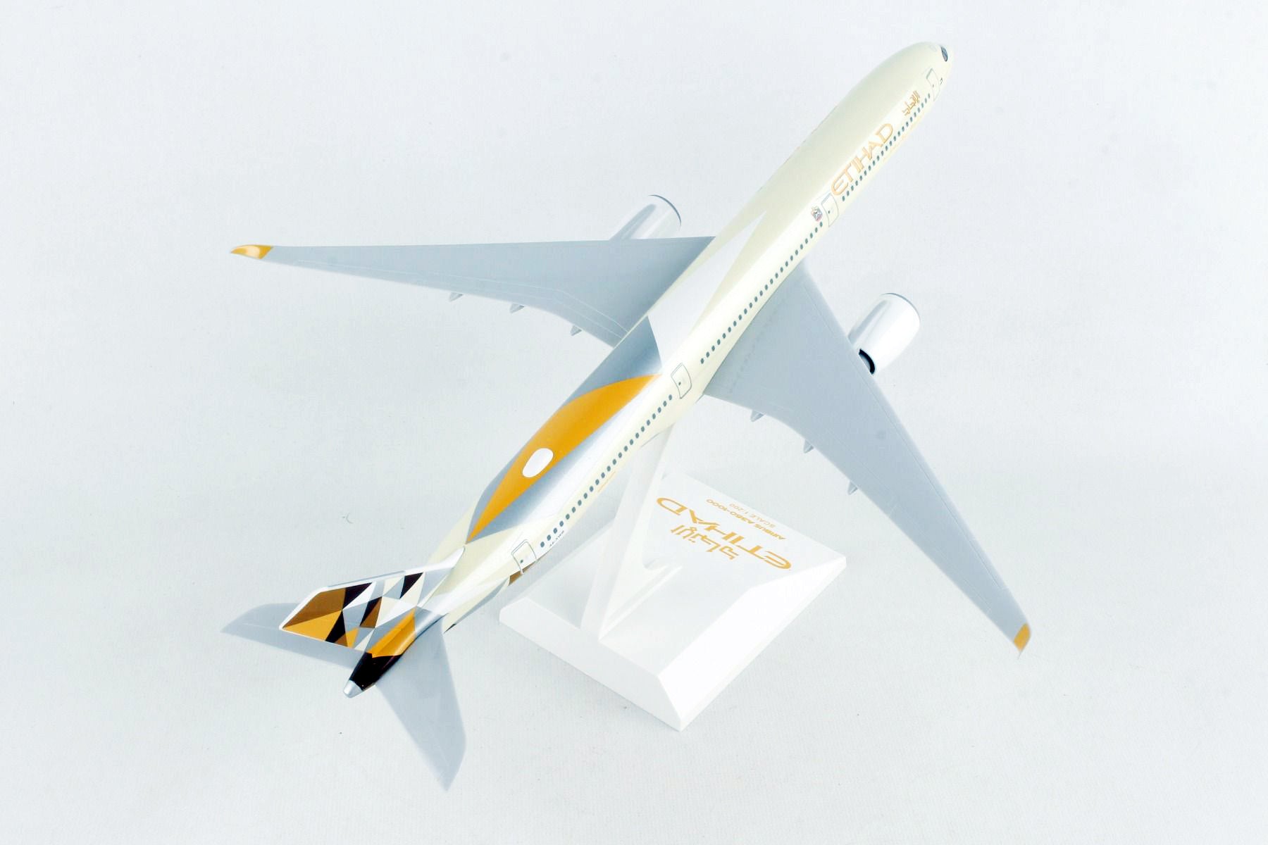 A350-1000 Etihad Airways A6-XWB (Gearless/Stand-only model) 1/200[SKR1111] 