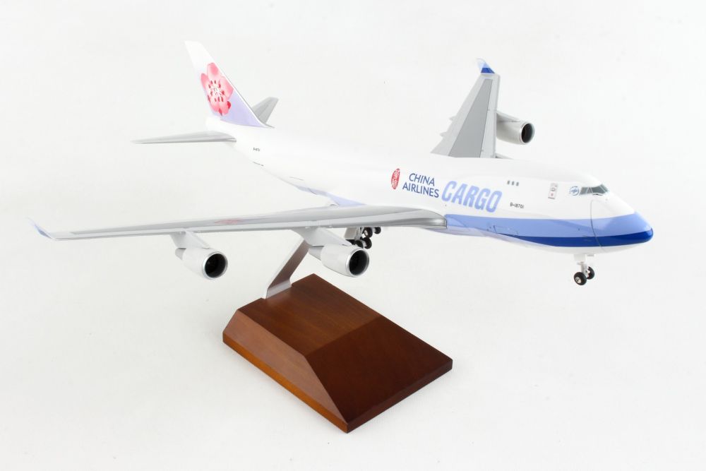 747-400F China Airlines Cargo Plane *Cargo door can be opened and closed B-18701 1/200 [SKR1117]