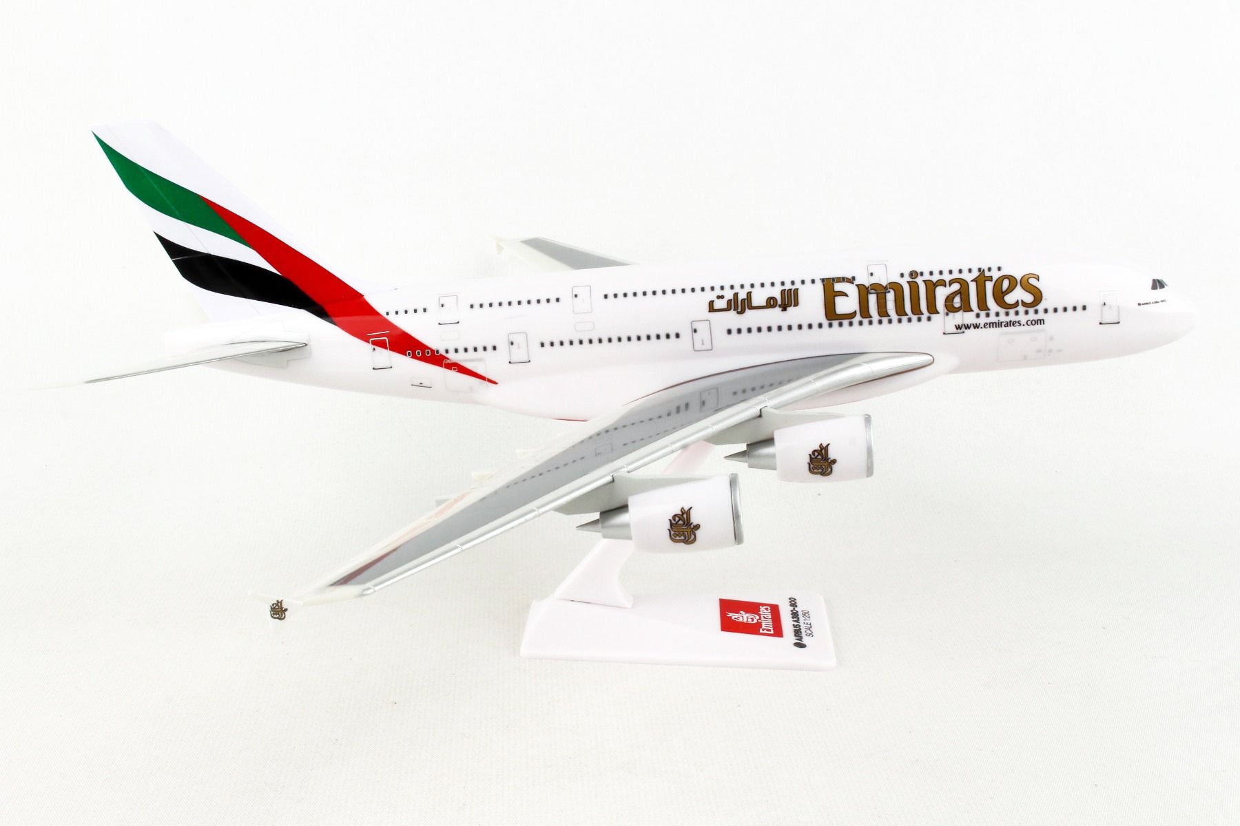 A380 Emirates Airlines (Gearless/Stand-only model) 1/250 (20230818) [SKR4006] 