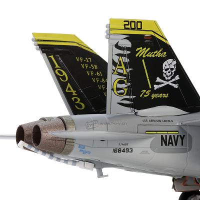 [Pre-order item] F/A-18F Super Hornet US Navy VFA-103 Jolly Rogers "75th Anniversary Paint"
 Aircraft Carrier Abraham Lincoln 2018 1/72 (WS20241018) [WS55737] 