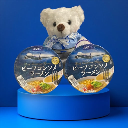 ANAフーズ ANAオリジナル ビーフコンソメラーメン (1食分単品) 全日空