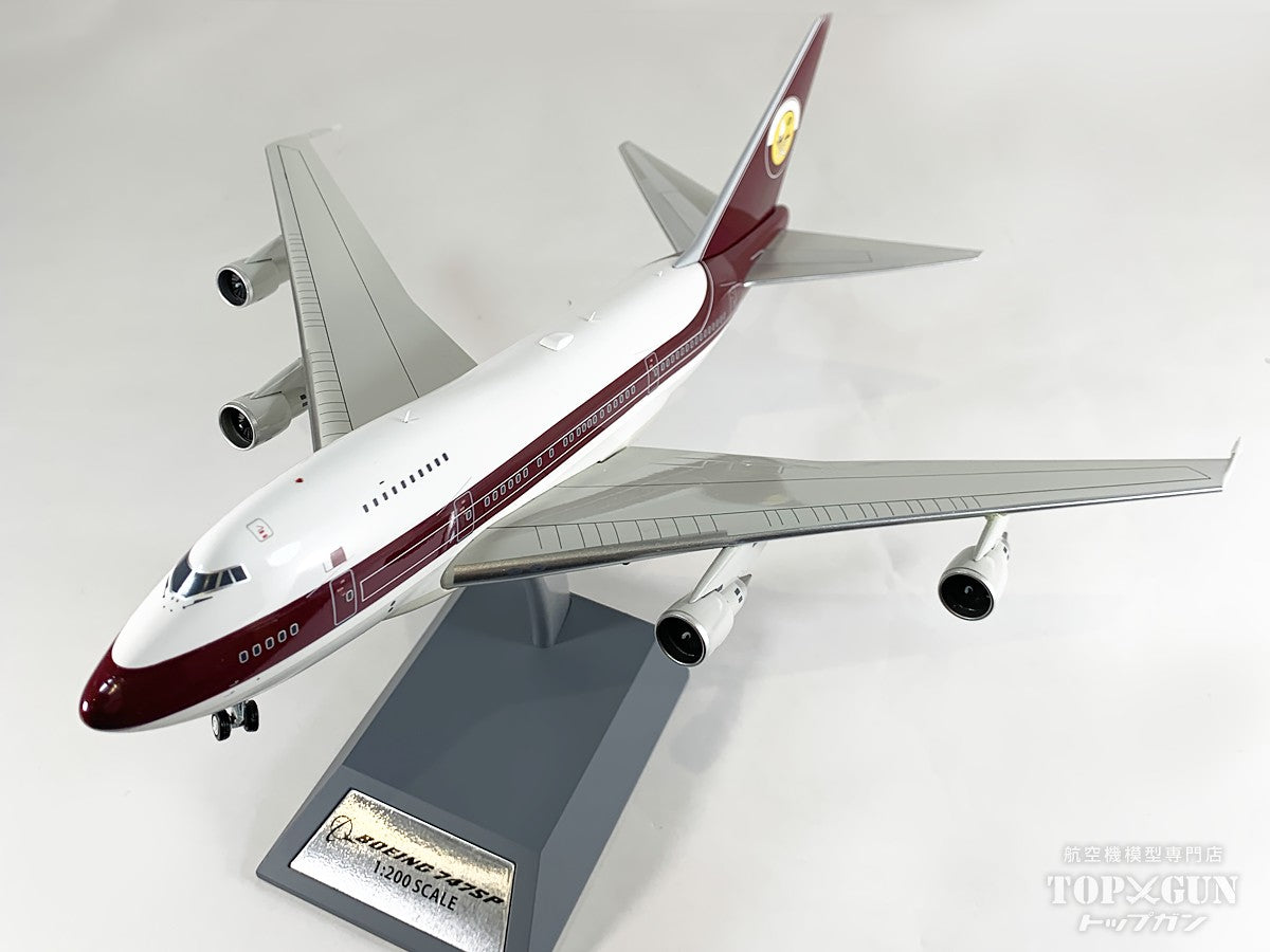 【中古商品】 B747SP カタールアミリフライト VP-BAT (スタンド付属) 1/200 [USED-IF747SP0518]