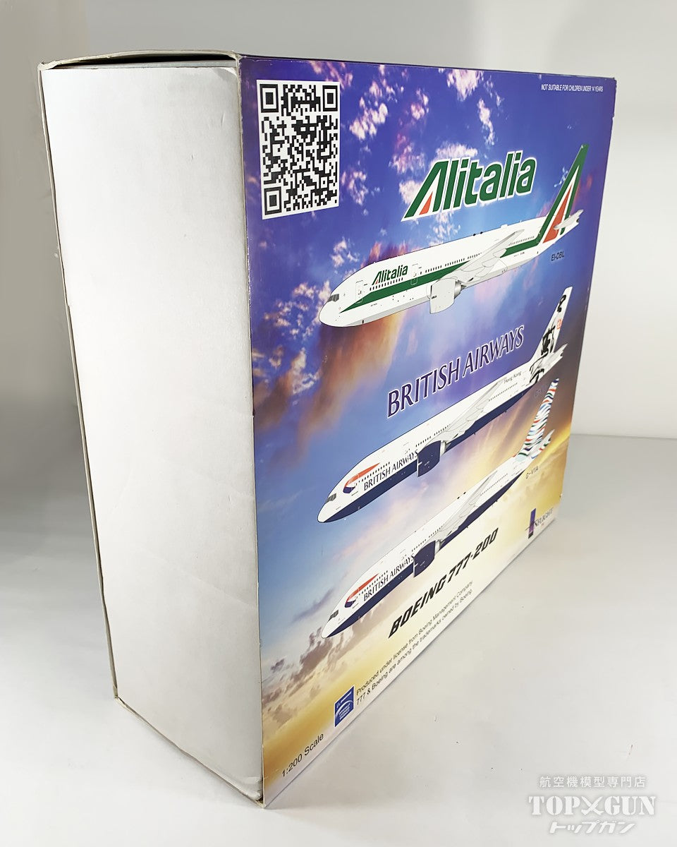 【中古商品】 B777-200 アリタリア EI-DBL ※スタンドなし 1/200 [USED-IF777016]