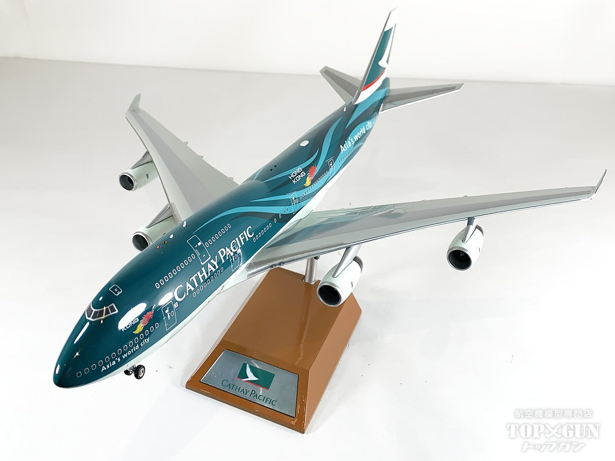 【中古商品】 B747-400 Cathay Pacifics B-HOY Asia's World City HONG KONG 1/200 [USED-JF-747-4-001]