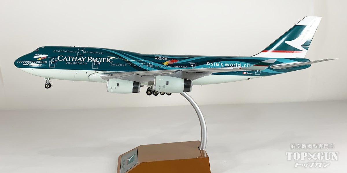 【中古商品】 B747-400 Cathay Pacifics B-HOY Asia's World City HONG KONG 1/200 [USED-JF-747-4-001]