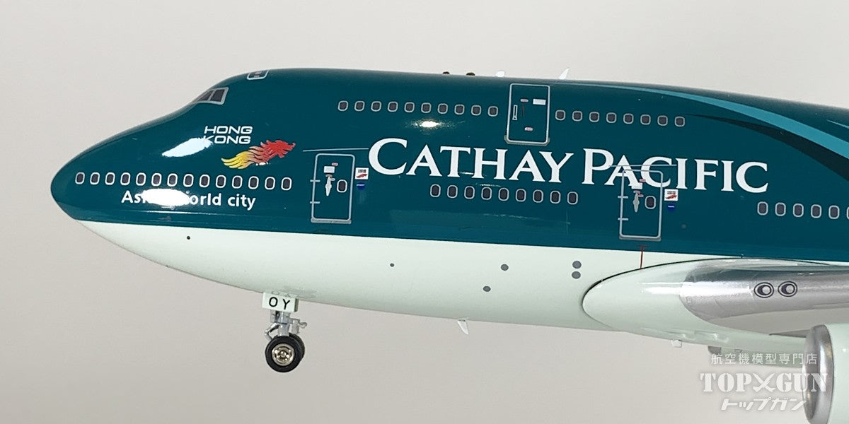 【中古商品】 B747-400 Cathay Pacifics B-HOY Asia's World City HONG KONG 1/200 [USED-JF-747-4-001]