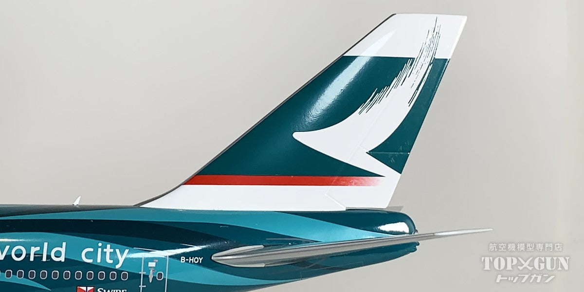 【中古商品】 B747-400 Cathay Pacifics B-HOY Asia's World City HONG KONG 1/200 [USED-JF-747-4-001]