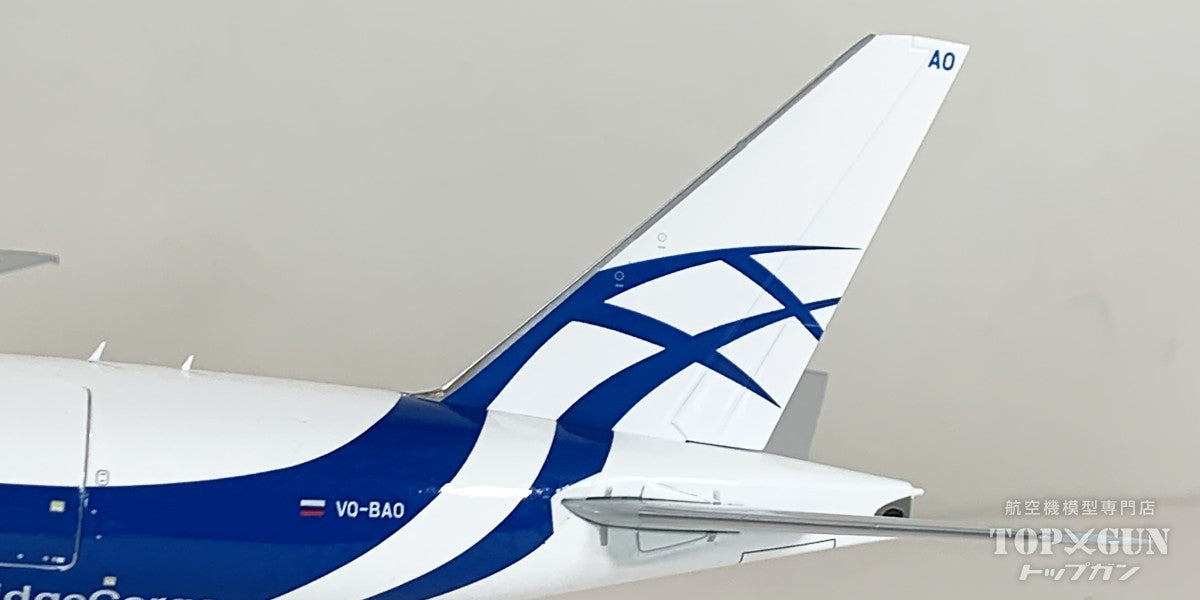 JC Wings 777F エアブリッジ・カーゴ VQ-BAO Interactive Series 1/200