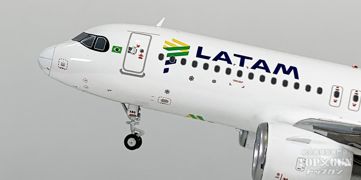 てつさん予定 アイルランド航空 白黒コンビと緑 JC Wings A320neo LATAM航空 「Brazil Flag」 PR-XBG 1/200 [XX20450]