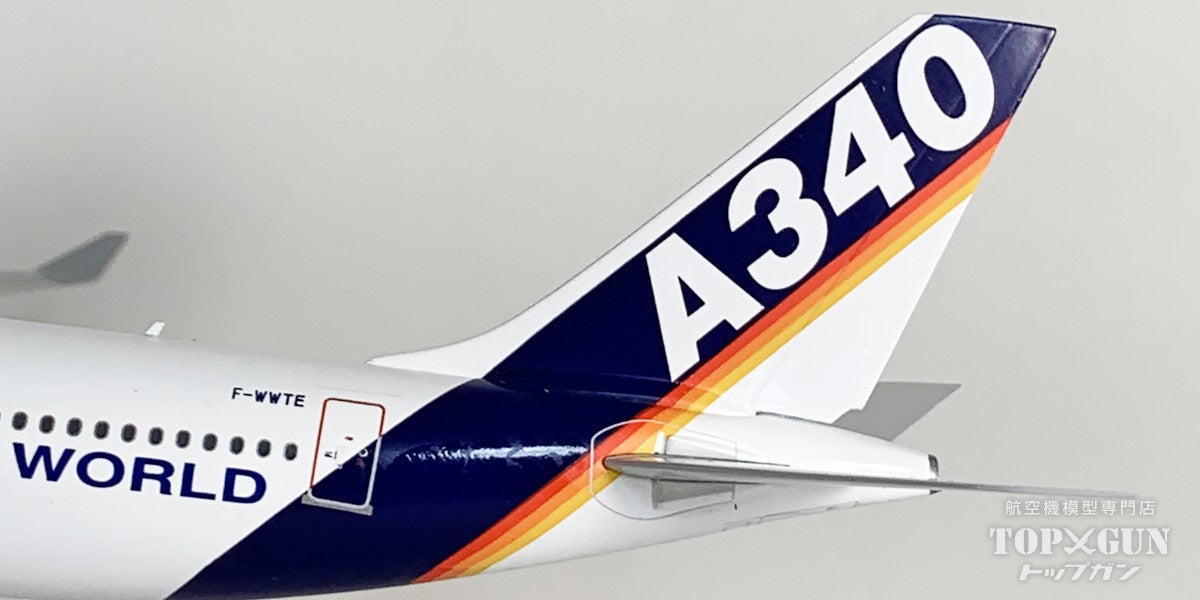 A340-500 エアバス ハウスカラー 「The Longest Range Aircraft in the World」 F-WWTE 1/200 [XX20677]