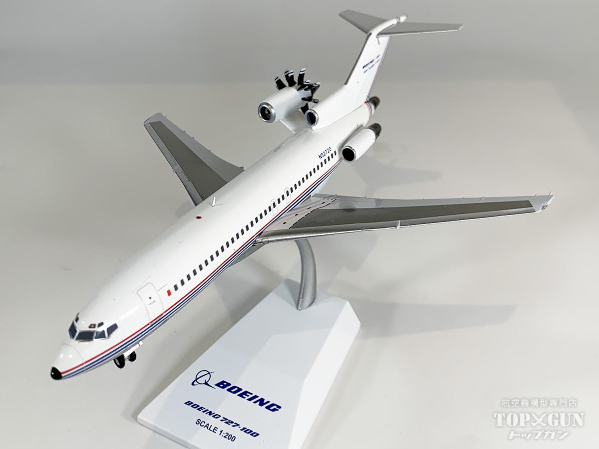 B727-100 ボーイング ハウスカラー 「UDF Flight Test」 ※ポリッシュ仕上げ N32720 1/200 [XX20817]