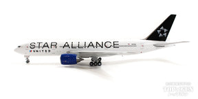 777-200ER ユナイテッド航空 特別塗装「スターアライアンス」 N218UA 1/400 [XX40080]