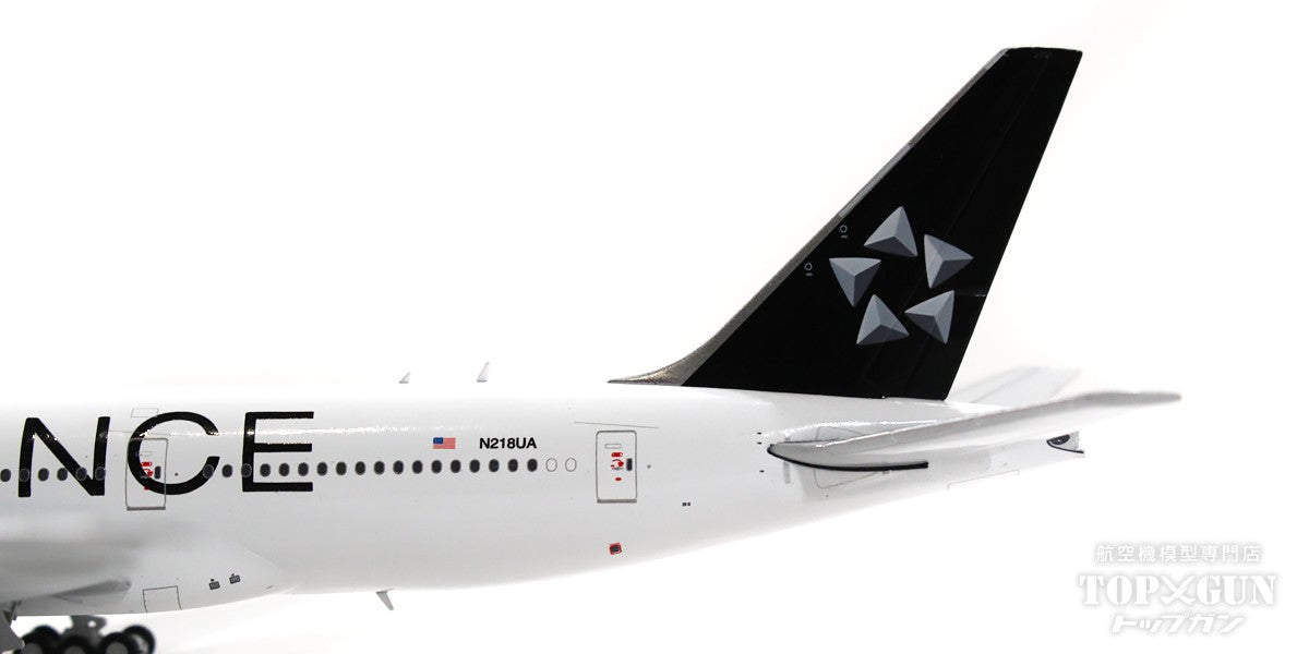 777-200ER ユナイテッド航空 特別塗装「スターアライアンス」 N218UA 1/400 [XX40080]