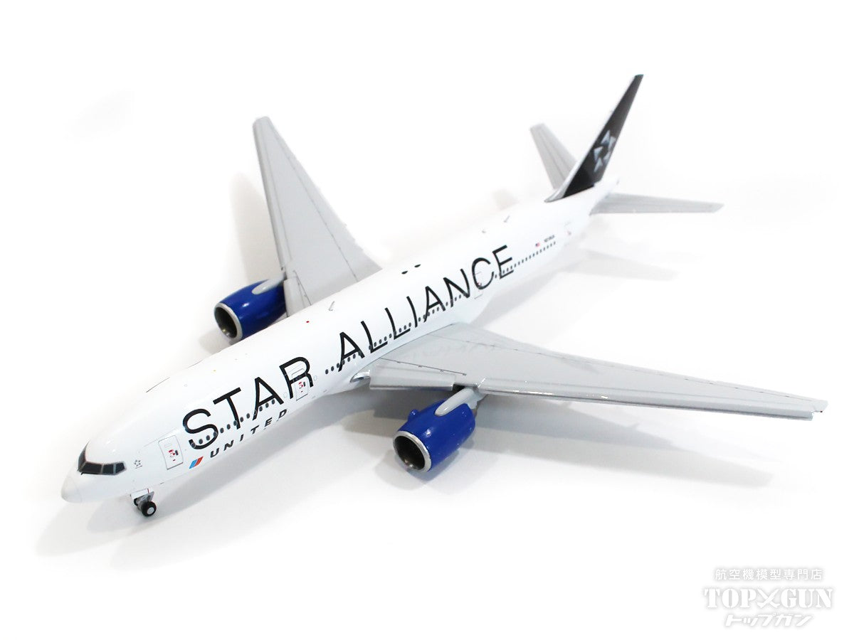 777-200ER United Airlines special paint "Star Alliance" (flap down wing) N218UA 1/400 [XX40080A]