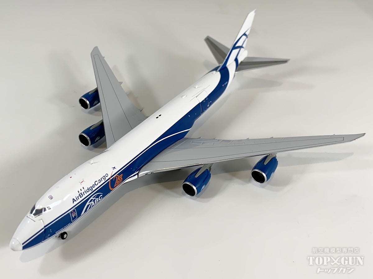 B747-8F エアブリッジカーゴ 「25 Years」 ※開閉選択式 VQ-BLQ 1/400 [XX40149C]