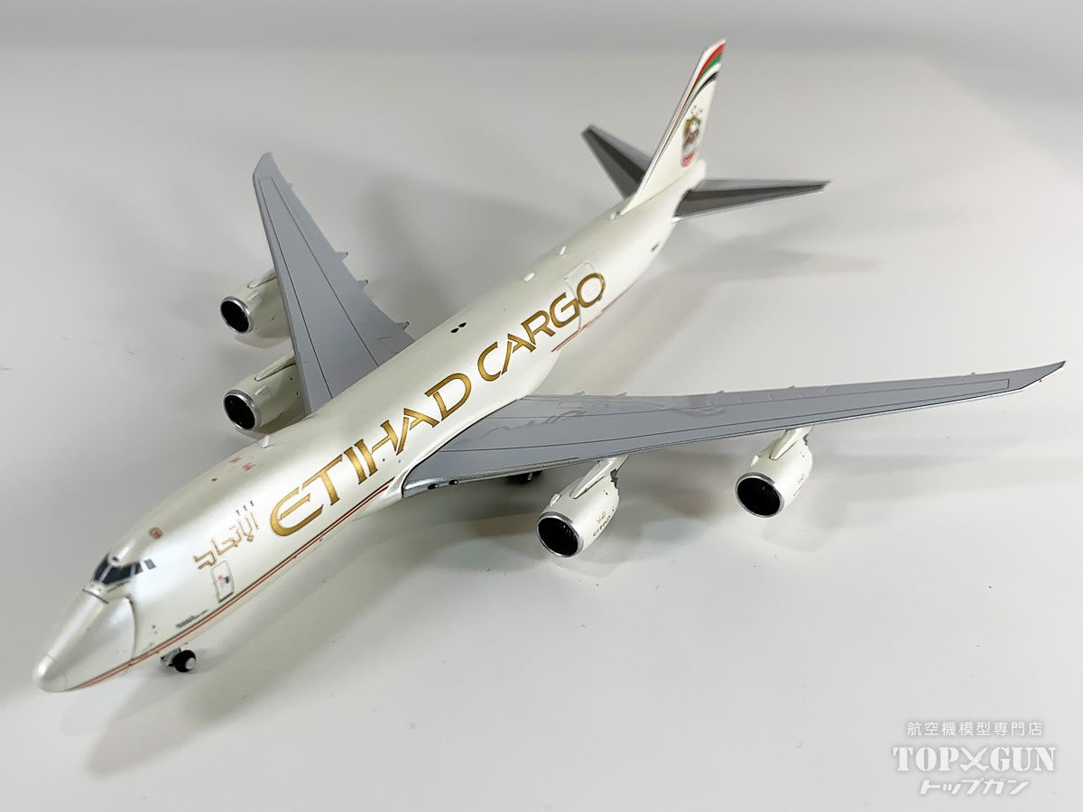 B747-8F エティハドカーゴ 開閉選択式 N855GT 1/400 [XX40159C]