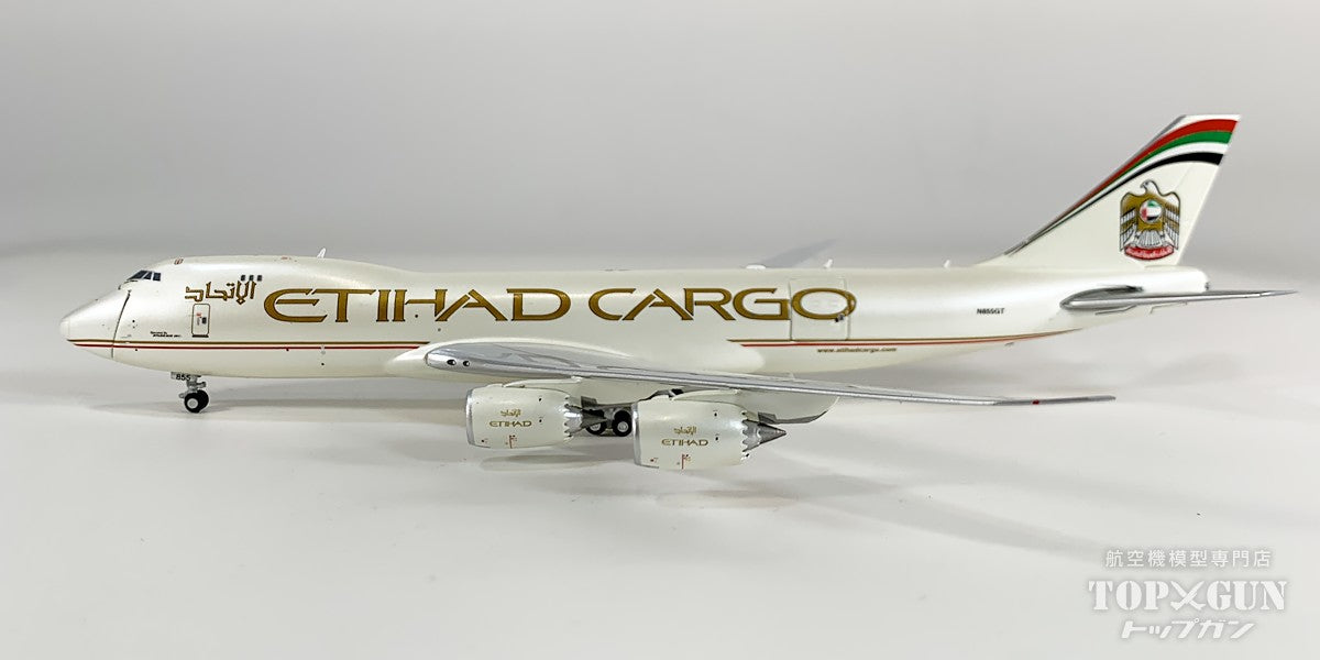 B747-8F エティハドカーゴ 開閉選択式 N855GT 1/400 [XX40159C]